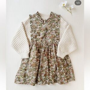 Nellie Quats Marlow Evelyn liberty pinafore 5/6y